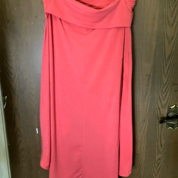 Lily-Rose Hi-low Coral Pink Maxi Skirt - Size XL - Picture 5 of 10